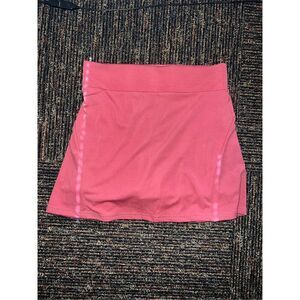 Women's Pleated Tennis Pink Skort (L)